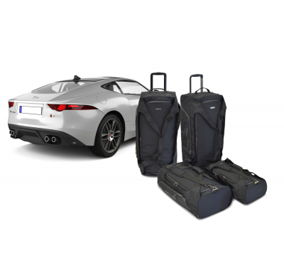Set maletas especifico Carbags Pro.Line JAGUAR F-type (X152) Año: 2013-> coupé -  Incluye: Trolley bag: 2pcs -48ltr Bolsa viaje: