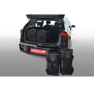 Set maletas especifico Carbags  KIA Niro (DE) Año: 2018-> suv Sólo para e-Niro-  Incluye: Trolley bag: 3pcs -46-67 ltrltr Bolsa