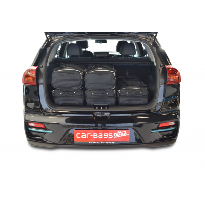 Set maletas especifico Carbags  KIA Niro (DE) Año: 2018-> suv Sólo para e-Niro-  Incluye: Trolley bag: 3pcs -46-67 ltrltr Bolsa