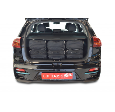 Set maletas especifico Carbags  KIA Niro (DE) Año: 2018-> suv Sólo para e-Niro-  Incluye: Trolley bag: 3pcs -46-67 ltrltr Bolsa