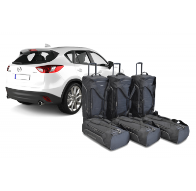 Set maletas especifico Carbags Pro.Line MAZDA CX-5 (KE) Año: 2012-2017 suv -  Incluye: Trolley bag: 3pcs -70ltr Bolsa viaje: 3pc