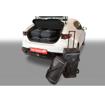 Set maletas especifico Carbags  MAZDA Mazda3 (BP) Año: 2019-> 5 Puertas -  Incluye: Trolley bag: 3pcs -60ltr Bolsa viaje: 3pcs -