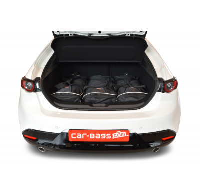 Set maletas especifico Carbags  MAZDA Mazda3 (BP) Año: 2019-> 5 Puertas -  Incluye: Trolley bag: 3pcs -60ltr Bolsa viaje: 3pcs -
