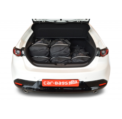 Set maletas especifico Carbags  MAZDA Mazda3 (BP) Año: 2019-> 5 Puertas -  Incluye: Trolley bag: 3pcs -60ltr Bolsa viaje: 3pcs -