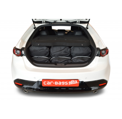 Set maletas especifico Carbags  MAZDA Mazda3 (BP) Año: 2019-> 5 Puertas -  Incluye: Trolley bag: 3pcs -60ltr Bolsa viaje: 3pcs -
