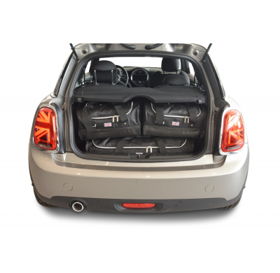 Set maletas especifico Carbags  MINI One - Cooper (F56 - Mk III) Año: 2014-> 3 Puertas Con logotipo de la bandera británica; Inc