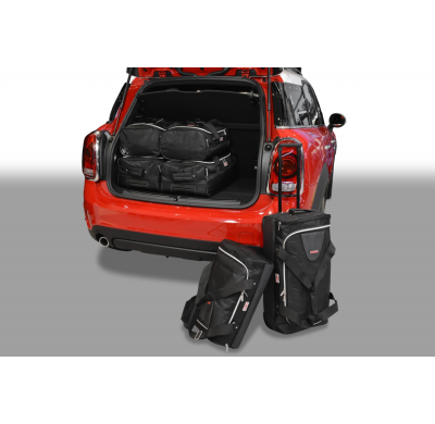Set maletas especifico Carbags  MINI Countryman (F60) Año: 2016-> suv Con logotipo de la bandera británica-  Incluye: Trolley ba