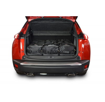 Set maletas especifico Carbags  PEUGEOT 2008 II Año: 2019-> suv Suelo del maletero ajustable en la posición más baja-  Incluye: