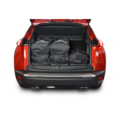 Set maletas especifico Carbags  PEUGEOT 2008 II Año: 2019-> suv Suelo del maletero ajustable en la posición más baja-  Incluye: