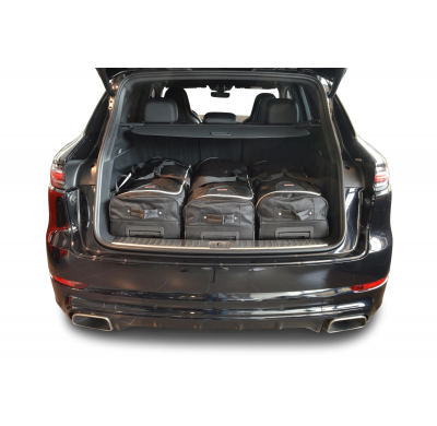 Set maletas especifico Carbags  PORSCHE Cayenne III (PO536) Año: 2017-> suv Incl. E-Hybrid-  Incluye: Trolley bag: 3pcs -81ltr B