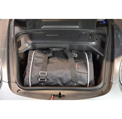 Set maletas especifico Carbags  PORSCHE Cayman (987) Año: 2004-2012 cabriolet 2WD + 4WD; Sin cargador de CD o con cargador de CD