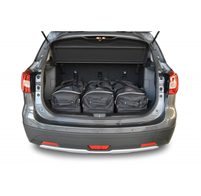 Set maletas especifico Carbags  SUZUKI SX4 S-Cross Año: 2013-> suv -  Incluye: Trolley bag: 3pcs -54ltr Bolsa viaje: 3pcs -34ltr