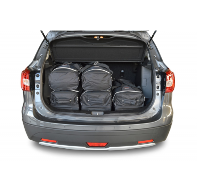 Set maletas especifico Carbags  SUZUKI SX4 S-Cross Año: 2013-> suv -  Incluye: Trolley bag: 3pcs -54ltr Bolsa viaje: 3pcs -34ltr