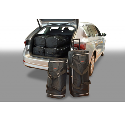 Set maletas especifico Carbags  SKODA Octavia IV Combi (NX) Año: 2020-> wagon Piso del maletero ajustable en la posición más baj