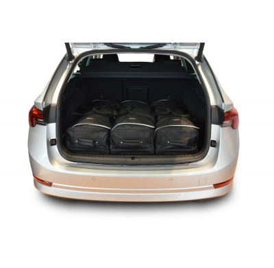 Set maletas especifico Carbags  SKODA Octavia IV Combi (NX) Año: 2020-> wagon Piso del maletero ajustable en la posición más baj