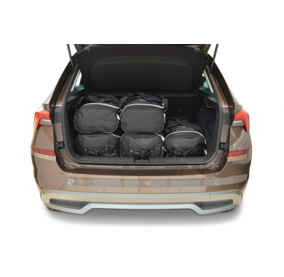 Set maletas especifico Carbags  SKODA Kamiq (NW4) Año: 2019-> suv -  Incluye: Trolley bag: 3pcs -55ltr Bolsa viaje: 3pcs -26ltr