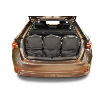 Set maletas especifico Carbags  SKODA Octavia IV (NX) Año: 2020-> 5 Puertas No para PHEV-  Incluye: Trolley bag: 3pcs -91ltr Bol