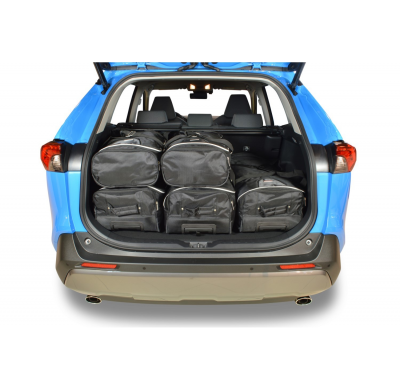 Set maletas especifico Carbags  TOYOTA RAV4 V (XA50) Año: 2018-> suv -  Incluye: Trolley bag: 3pcs -83ltr Bolsa viaje: 3pcs -54l
