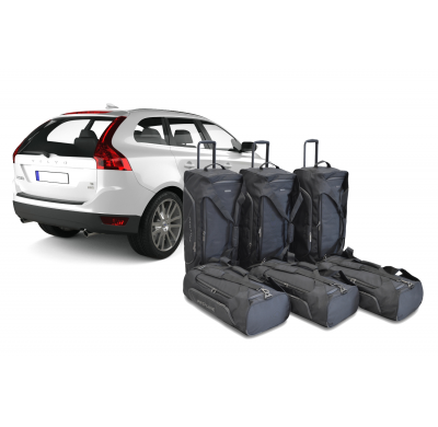 Set maletas especifico Carbags Pro.Line VOLVO XC60 I Año: 2008-2017 suv -  Incluye: Trolley bag: 3pcs -81ltr Bolsa viaje: 3pcs -