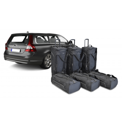 Set maletas especifico Carbags Pro.Line VOLVO V70 (P24) Año: 2007-2016 wagon -  Incluye: Trolley bag: 3pcs -80ltr Bolsa viaje: 3