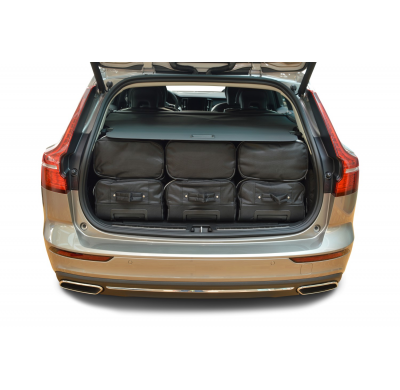 Set maletas especifico Carbags  VOLVO V60 II Año: 2018-> wagon Incl. Híbrido enchufable-  Incluye: Trolley bag: 3pcs -75ltr Bols