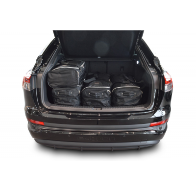 Set de bolsas de viaje Audi Q4 Sportback e-tron (FZ) 2021-actualidad Bolsas trolley con cremallera de expansión