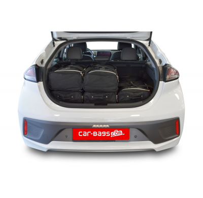 Set de bolsas de viaje Hyundai Ioniq 2016-2022 hatchback de 5 puertas Sólo para eléctricos e híbridos enchufables<br />No para h