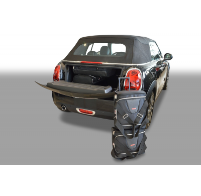 Set de bolsas de viaje Mini Cabriolet (F57 - Mk III) 2016-actualidad Con logo de la bandera británica.