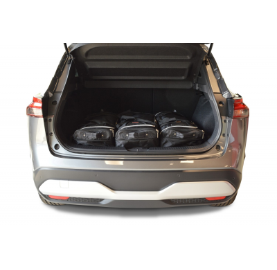 Set de bolsas de viaje Nissan Qashqai (J12) 2021-actualidad Bolsas trolley con cremallera de expansión