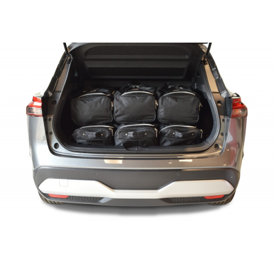 Set de bolsas de viaje Nissan Qashqai (J12) 2021-actualidad Bolsas trolley con cremallera de expansión