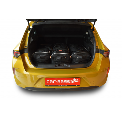 Set de bolsas de viaje Opel Astra L 2021-actualidad berlina 5 puertas incluido Híbrido enchufable. Bolsas trolley con cremallera