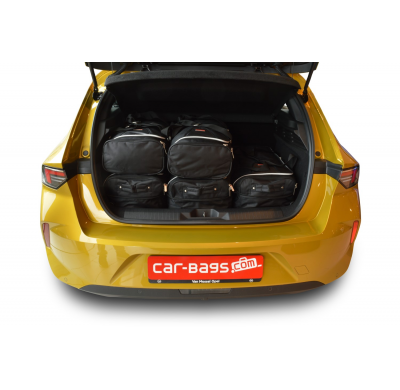 Set de bolsas de viaje Opel Astra L 2021-actualidad berlina 5 puertas incluido Híbrido enchufable. Bolsas trolley con cremallera
