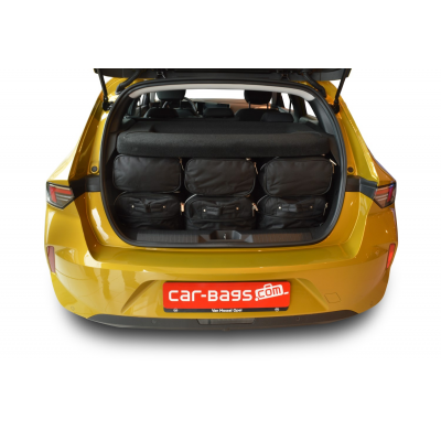Set de bolsas de viaje Opel Astra L 2021-actualidad berlina 5 puertas incluido Híbrido enchufable. Bolsas trolley con cremallera