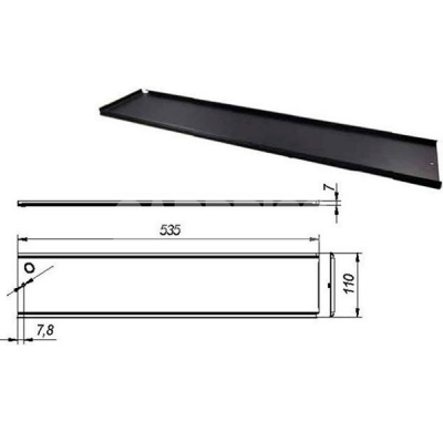 Portamatriculas Negro Intercambiable