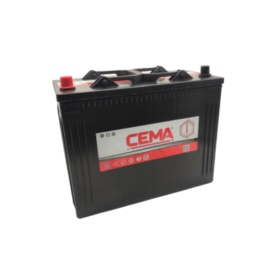 Bateria Cema Industrial Referencia: Cb130.1 - Capacidad (Ah-20h) 130 - Arranque (A-En) 850 - Dimensiones: L(Mm) 345 - an (Mm) 17