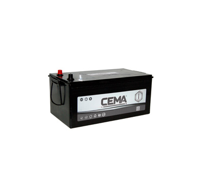 Bateria Cema Industrial Smf Referencia: Cb180.3s - Capacidad (Ah-20h) 180 - Arranque (A-En) 1050 - Dimensiones: L(Mm) 513 - an (