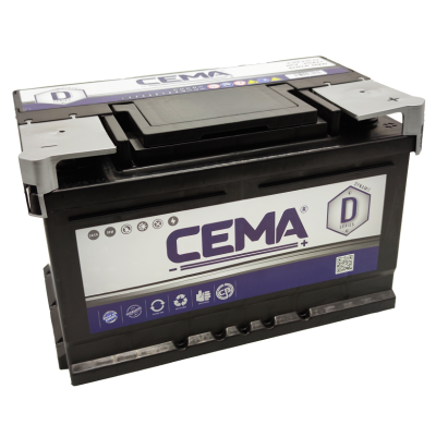 Bateria Cema Dynamic Referencia: Cb75.0 - Capacidad (Ah-20h) 75 - Arranque (A-En) 640 - Dimensiones: L(Mm) 278 - an (Mm) 175 - A