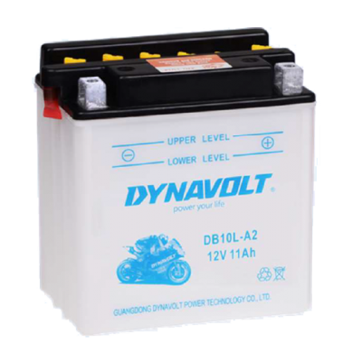 Bateria Dynavolt Classic 12v Referencia: Db10l-A2 - Tipo Equivalente Yb10l-A2 - Capacidad (Ah-10h) 11 - Dimensiones: L(Mm) 134 -