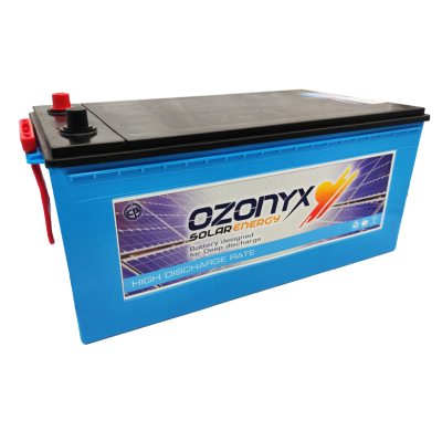 Bateria Ozonyx High Discharge Rate 12v Referencia: Ozx260hdr - Voltaje 12 - Capacidad (Ah-10h) 210 - (Ah-100h) 260 - Dimensiones