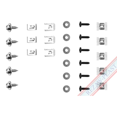 Protectore De Carter *Elementos De Montaje - Clips Audi A6 - , Audi A6 Allroad  (150112, 150114)