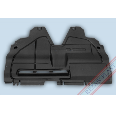 Protector De Carter Plastico Peugeot 206+ Parte Central- Diésel  Año:Desde 2009