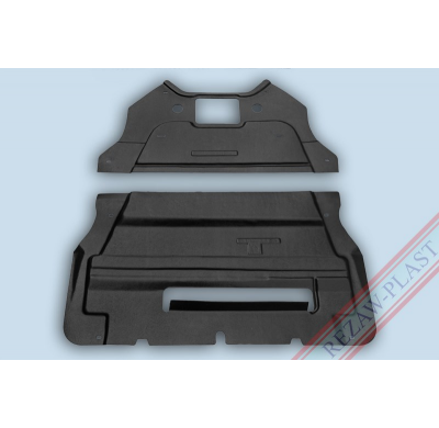 Protector De Carter Plastico Peugeot 406 Hb 4p, Break 5p, (Protector 2 Piezas),  Diésel  Excepto: Xud9sd (1,9l Turbo); Xud9te (1