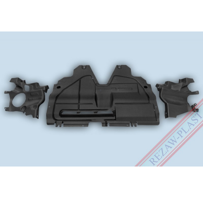 Protector De Carter Plastico Peugeot 206+set Completo, Diésel  Año:Desde 2009