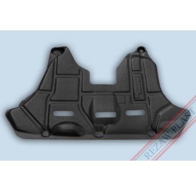 Protector De Carter Plastico Fiat Punto Ii / Punto Ii Van Gasolina- : 1,8l 16vcf2 Y 1,8l 16vcf3  Año:1999 - 2003