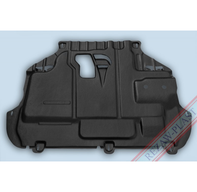 Protector De Carter Plastico Ford Focus C-Max  Todas Las Versiones De Motor  (Gasolina, Diésel)  Excepto Versión Sport Y Caja De