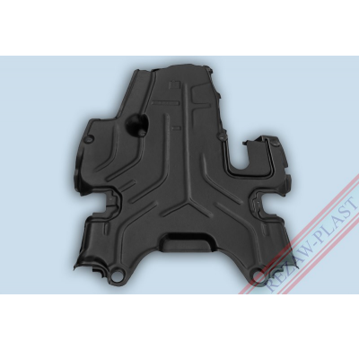 Protector De Carter Plastico Mercedes W124 Protector Situado Bajo La Caja De Cambios, Diésel, Motor Versión: 200; 200 Station Wa