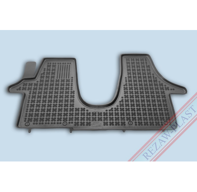 Alfombrillas Goma Negra Vw Transporter T5 Max Desde 2003 1-Pieza