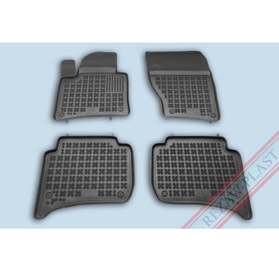 Alfombrillas Goma Negra Vw Touareg Ii Desde 2010 4-Piezas