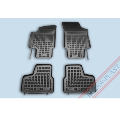 Alfombrillas Goma Negra Seat Mii Desde 2012 4-Piezas