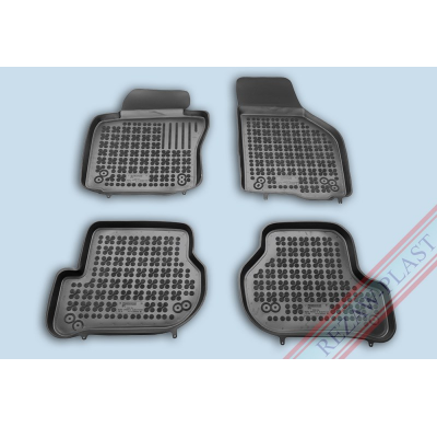 Alfombrillas Goma Negra Skoda Octavia Ii  Pre-Facelift 06/2004 -11/2008  4-Piezas